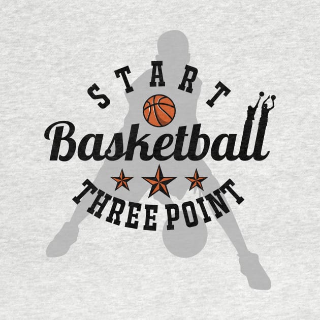 Start Basketball Start Three Point by soaktrendingworld